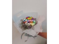 Rainbow Roses Bouquet